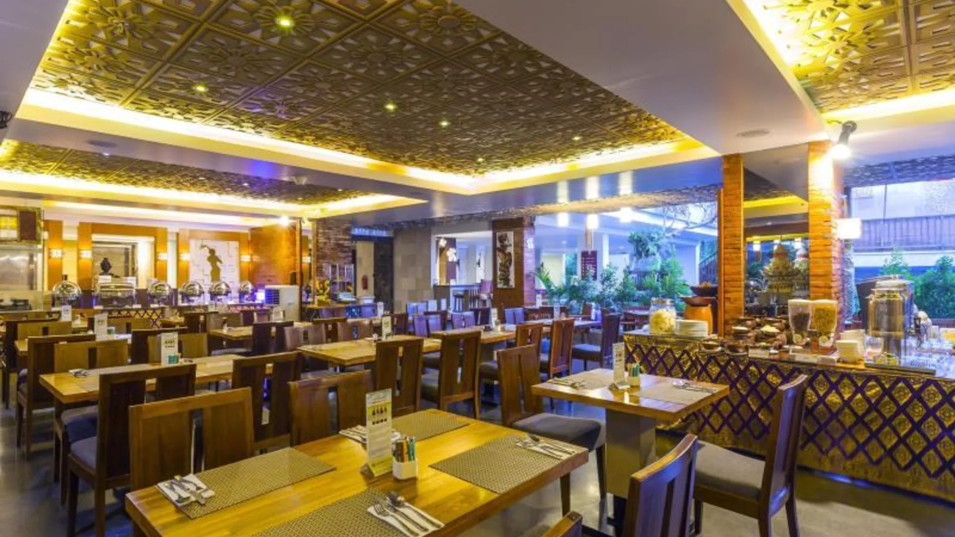 발리 호텔 호라이즌 스미냑 발리 4성급 호텔 레스토랑