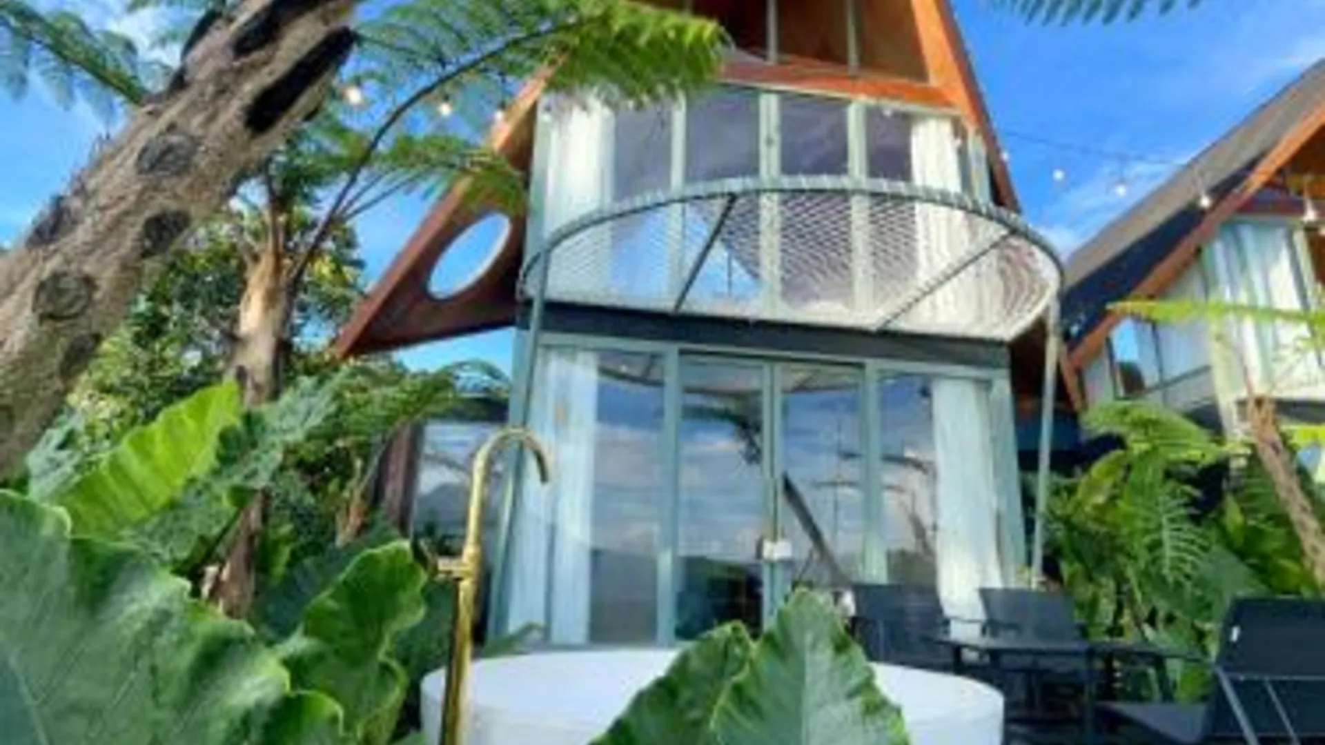 발리 Black Wood Cabin 3성급 호텔 전망