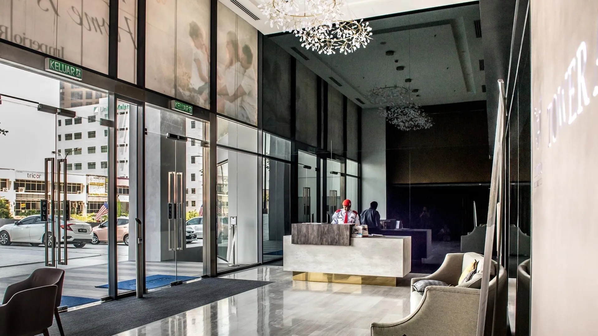 말라카 임페리오 레지던스 프라이빗 배스텁 앳 멜라카 타운 4성급 게스트하우스 로비