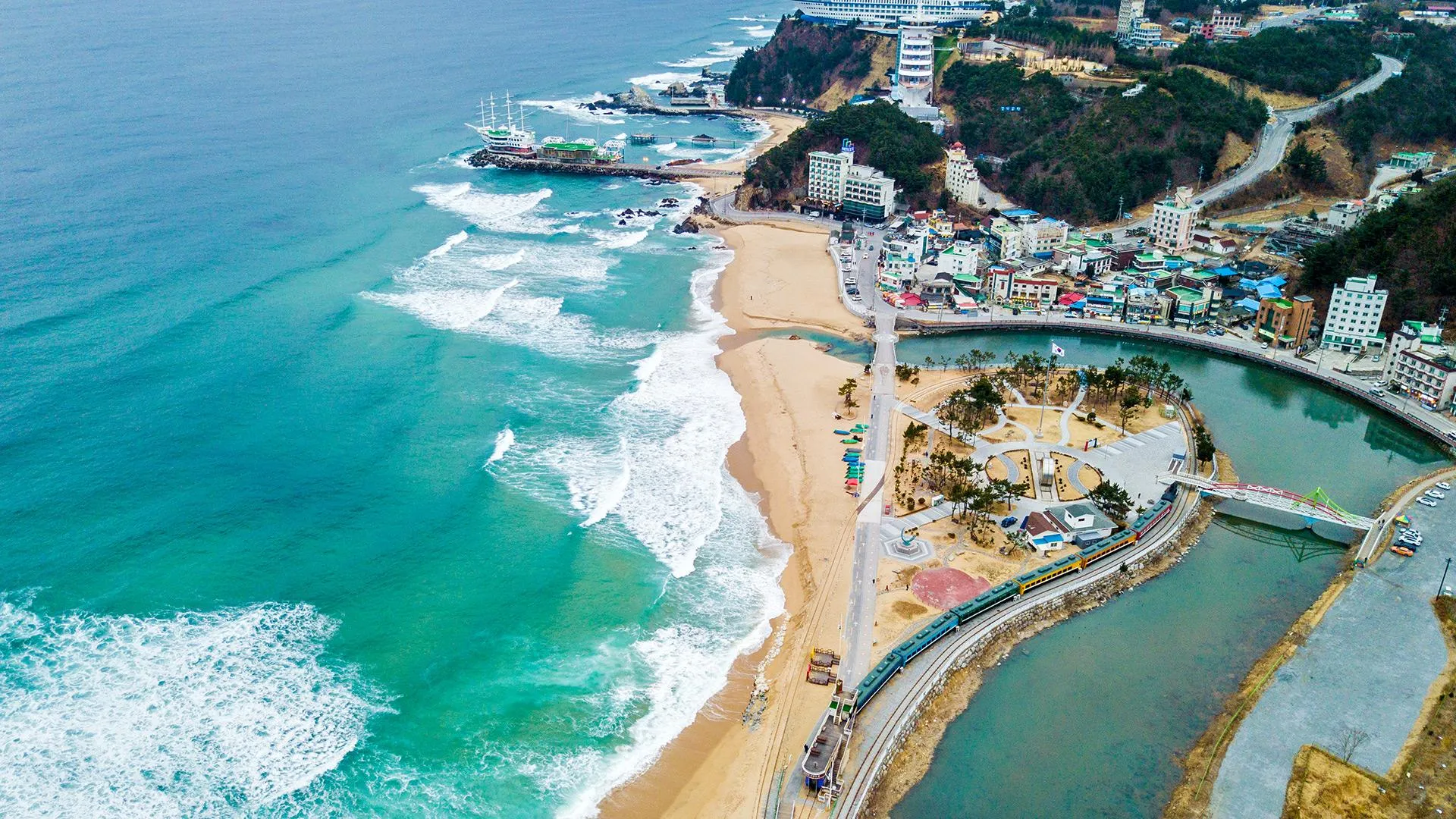 강릉 강릉 부채길 모텔 앤 펜션 호텔 외관