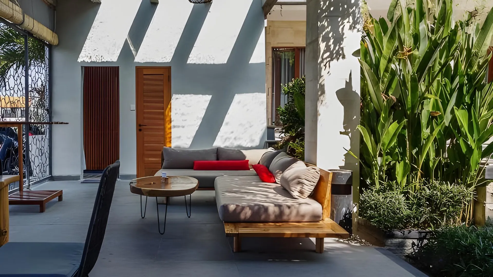 발리 짱구 하이프 3성급 호텔 외관