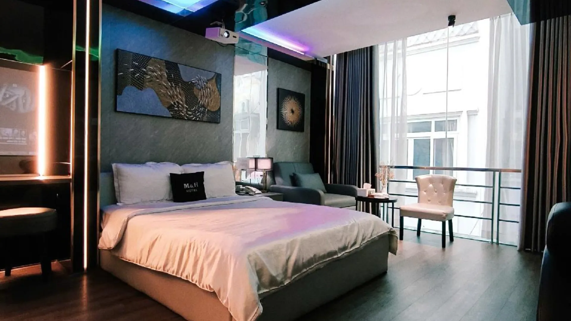 호치민 M&H 럭스 호텔 3성급 호텔 객실