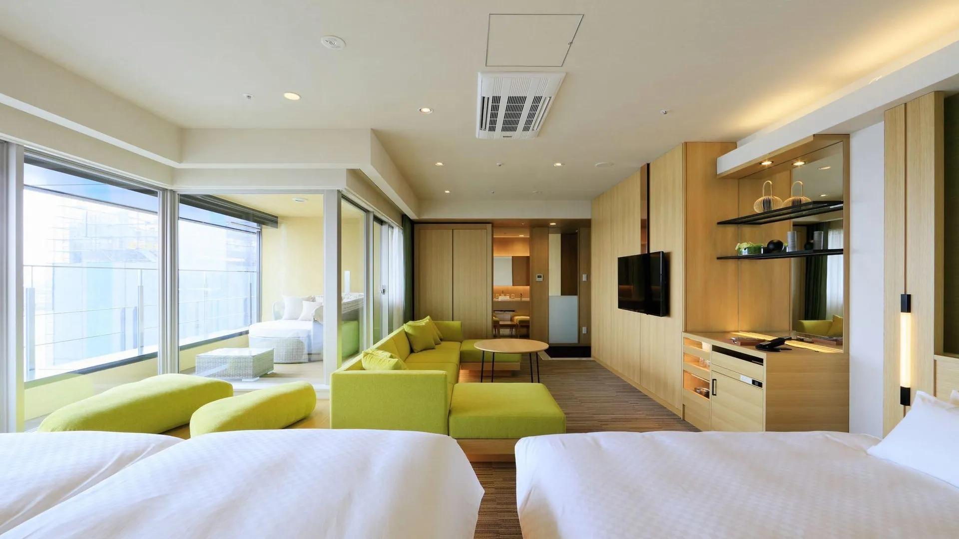 오사카 더 싱귤러리 호텔 & 스카이스파 앳 유니버설 스튜디오 재팬 4성급 호텔 전망