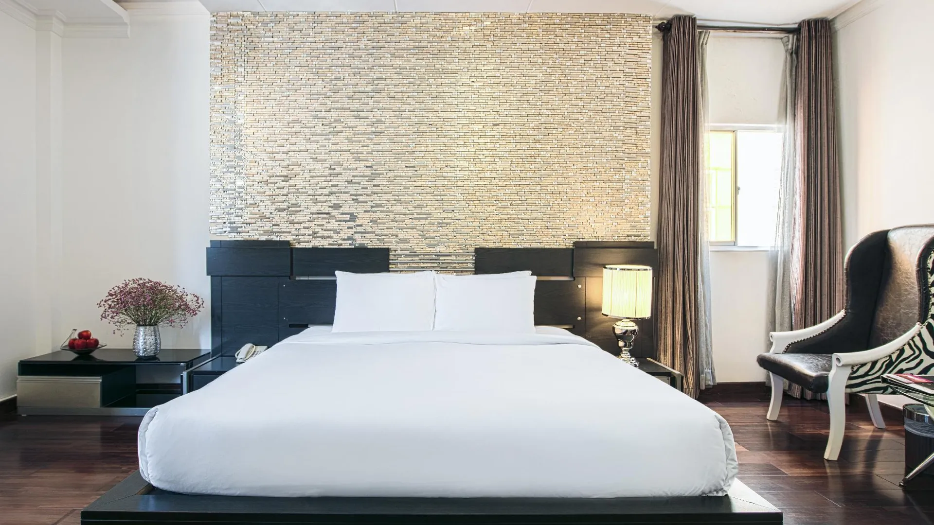 호치민 A&EM - 더 쁘띠 호텔 2성급 호텔 전망