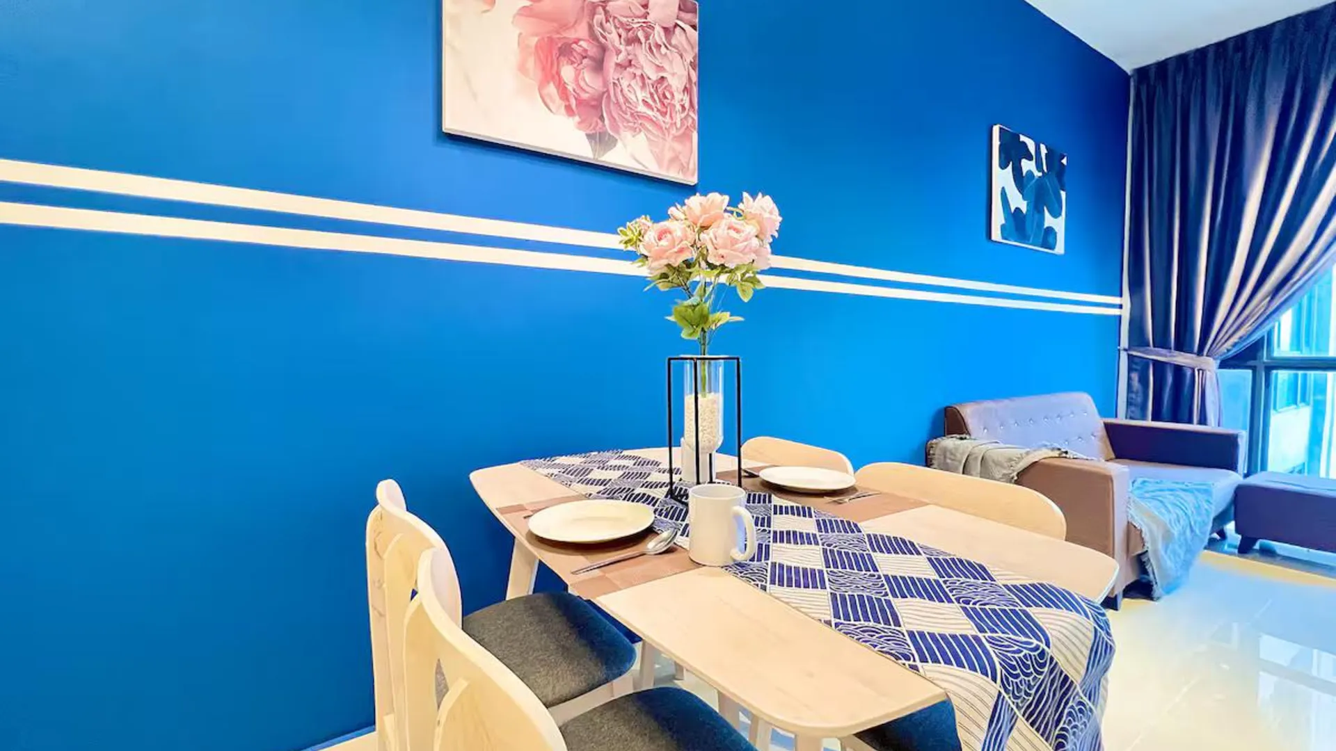 조호바루 / 조호르바루 조호바루의 아파트먼트 (m², 침실 1개, 프라이빗 욕실 1개) 2성급 싱글룸 레스토랑