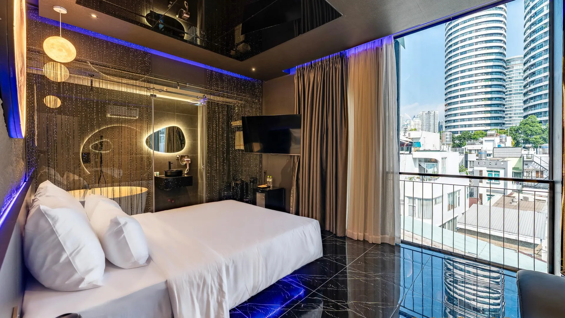 호치민 마이다스 호텔 3 3성급 호텔 객실