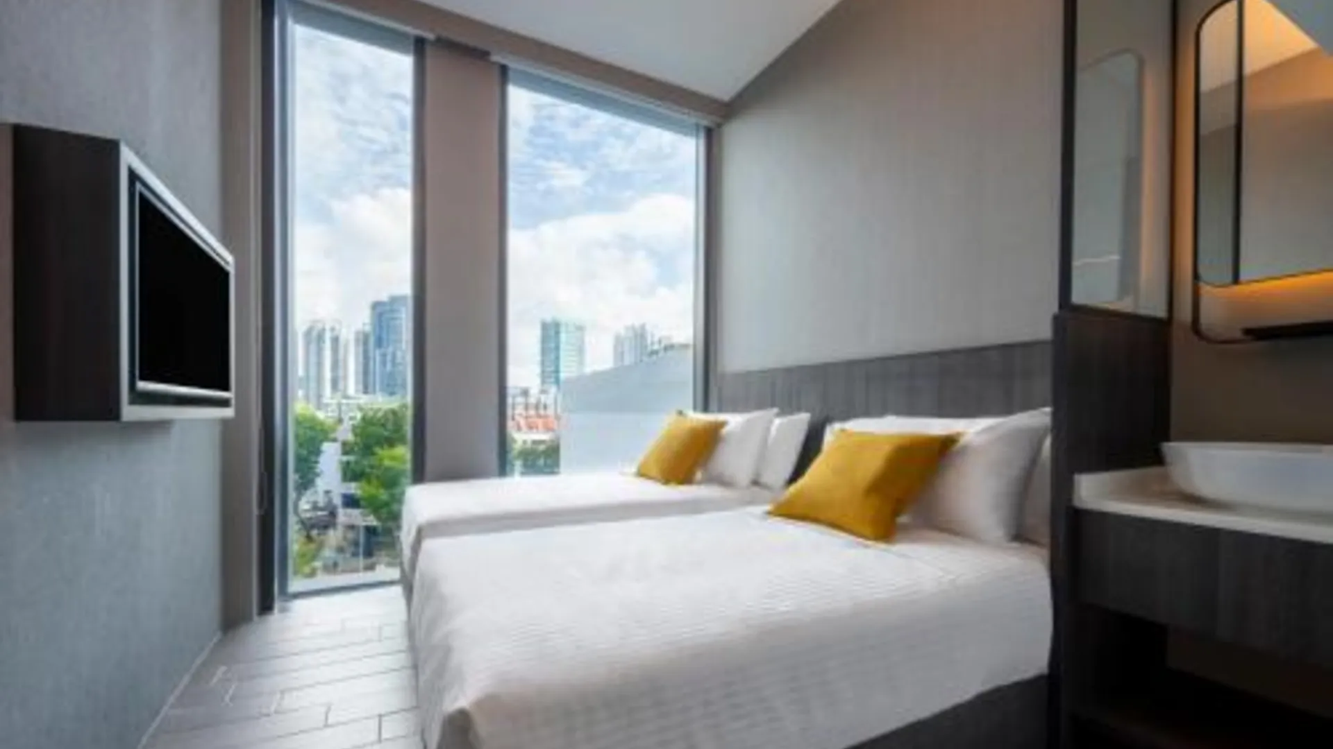 싱가포르 비버리 호텔 엘리멘트 3성급 호텔 객실