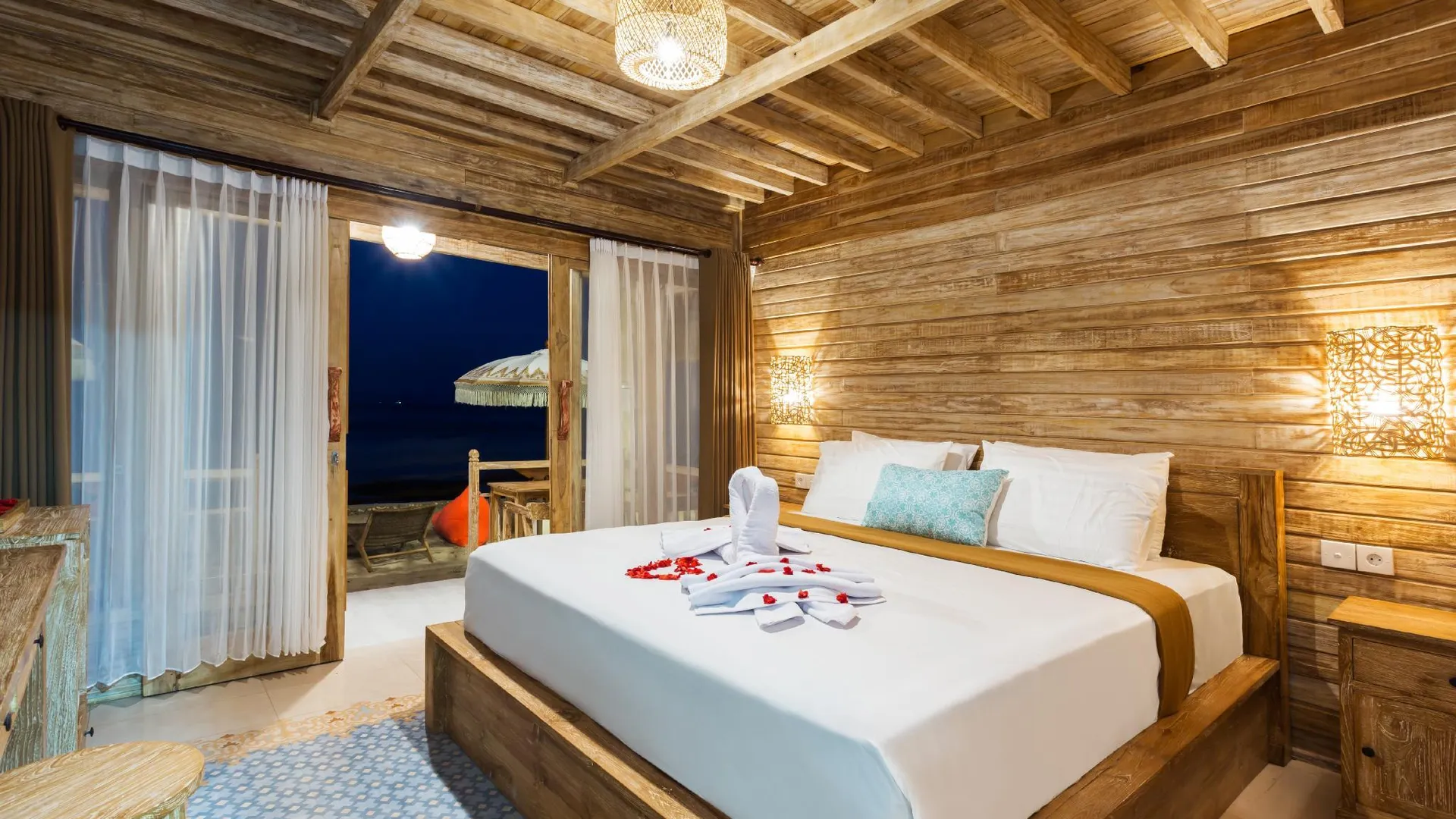 발리 더 드위 선 선 스위트 호텔 스위트룸