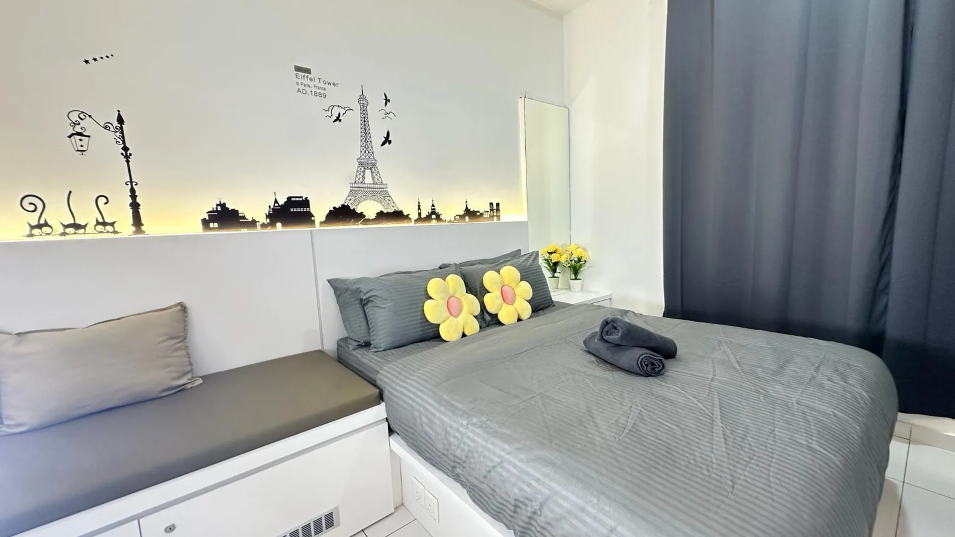 조호바루 / 조호르바루 스쿠다이의 스튜디오 아파트먼트 (624m², 프라이빗 욕실 1개) 4성급 싱글룸 스위트룸