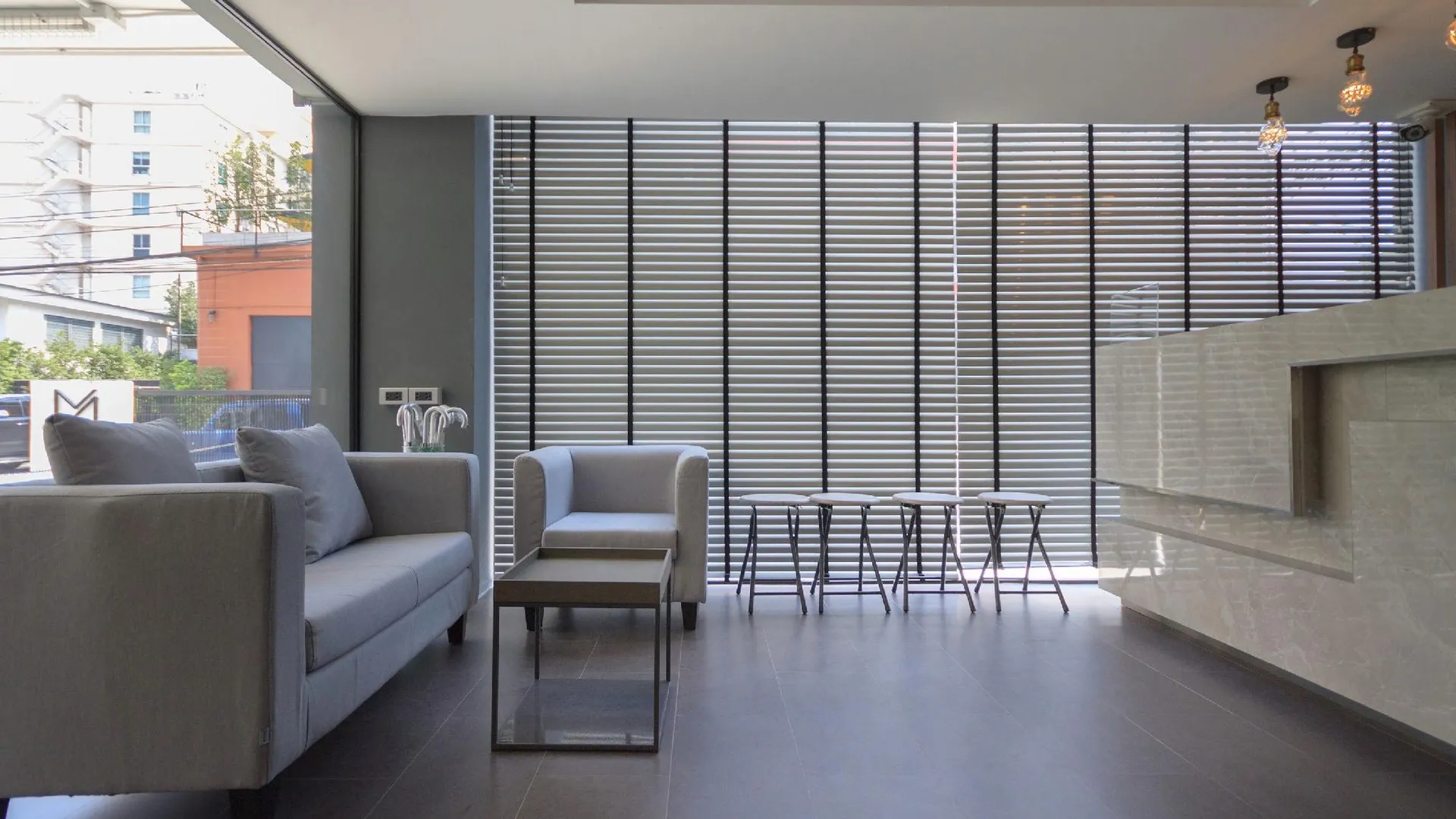 방콕 Q 스페이스 레지던스 2성급 호텔 수영장