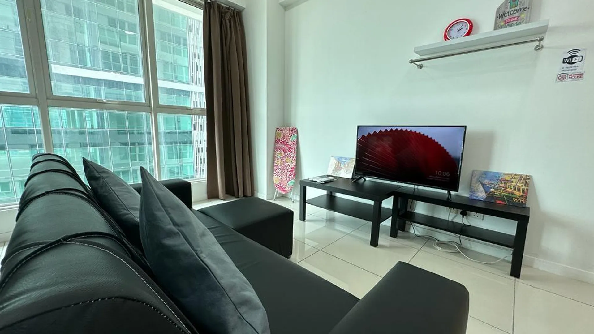 코타키나발루 쿠알라 펜유의 아파트먼트 (55m², 침실 2개, 프라이빗 욕실 1개) 3성급 싱글룸 객실