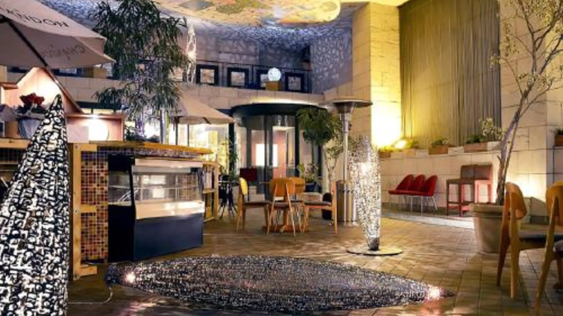 오사카 뉴 오사카 호텔 신사이바시 3성급 호텔 레스토랑