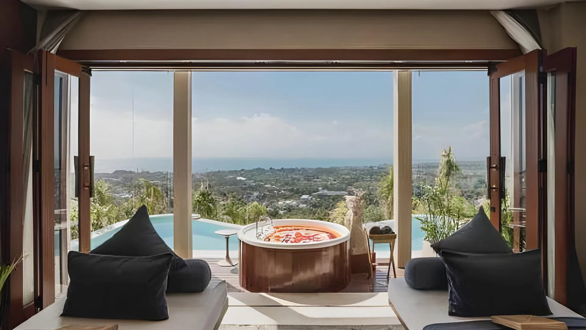 발리 씨스케이프 리조트 앤 스파 울루와투 바이 이니 비에 호스피탤리티 5성급 호텔 로비