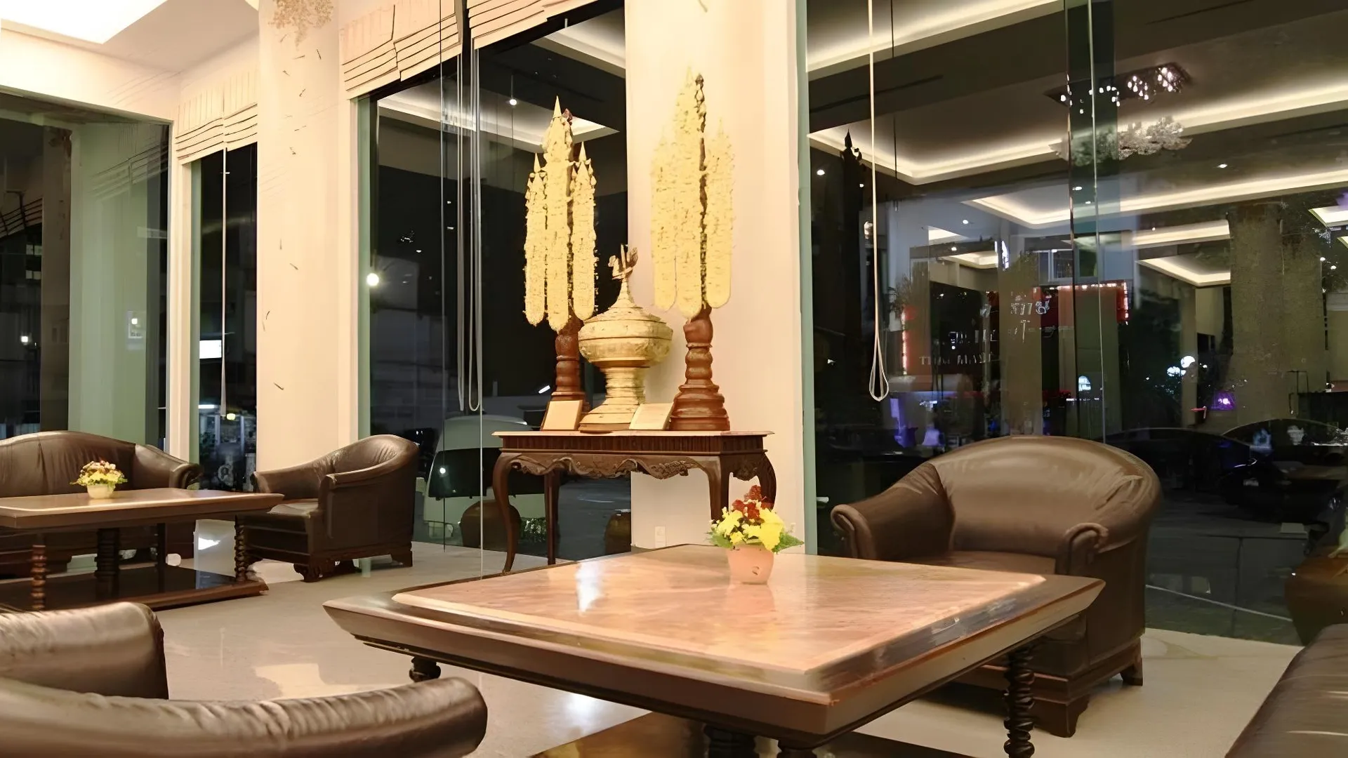 치앙라이 왕컴 호텔 4성급 호텔 레스토랑