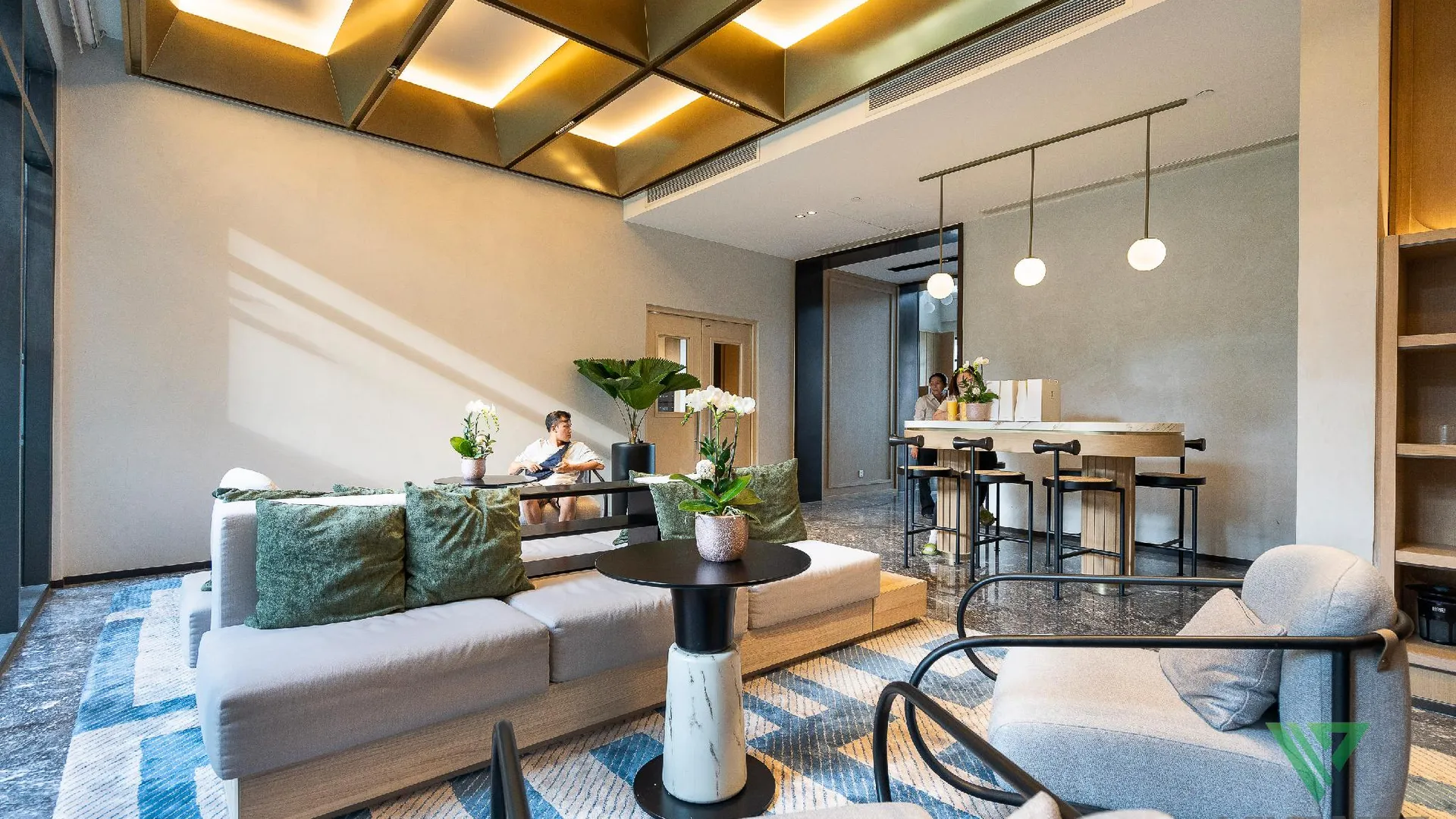 호치민 빈시티 - 비홈즈 서비스드 아파트먼트 5성급 게스트하우스 로비