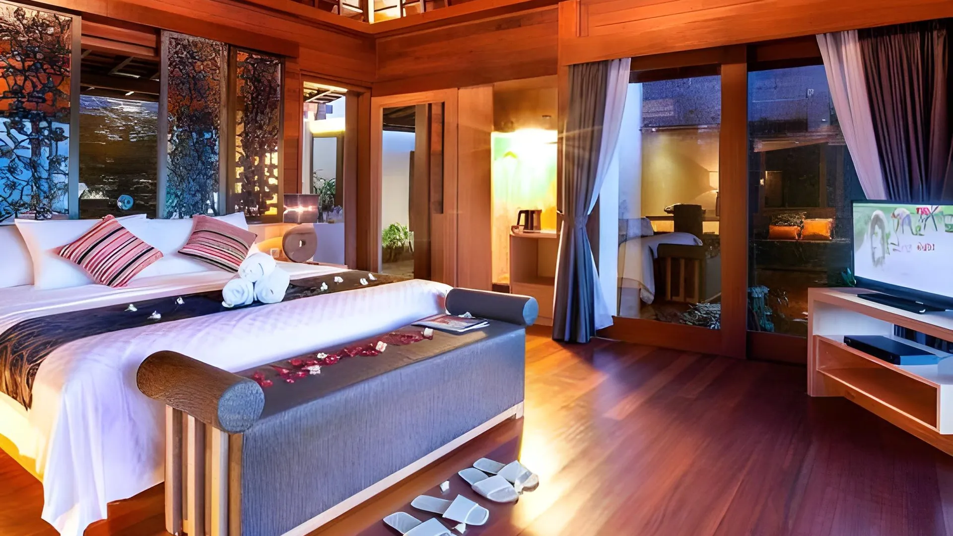 발리 블랙 페니 빌라 우붓 4성급 호텔 스위트룸