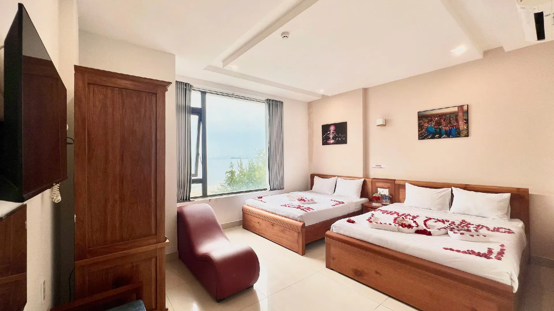 다낭 호텔 민 쯔엉 호텔 스위트룸