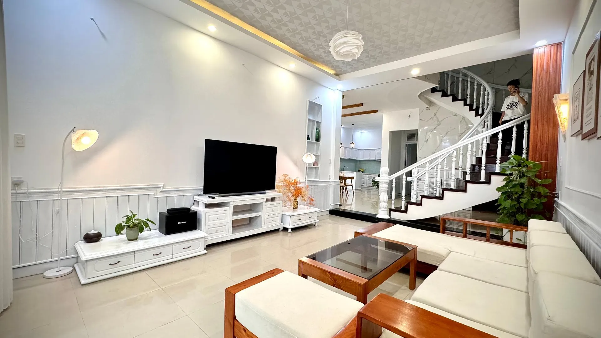 다낭 푸옥미의 빌라 (200m², 침실 5개, 프라이빗 욕실 5개) 3성급 싱글룸 스위트룸