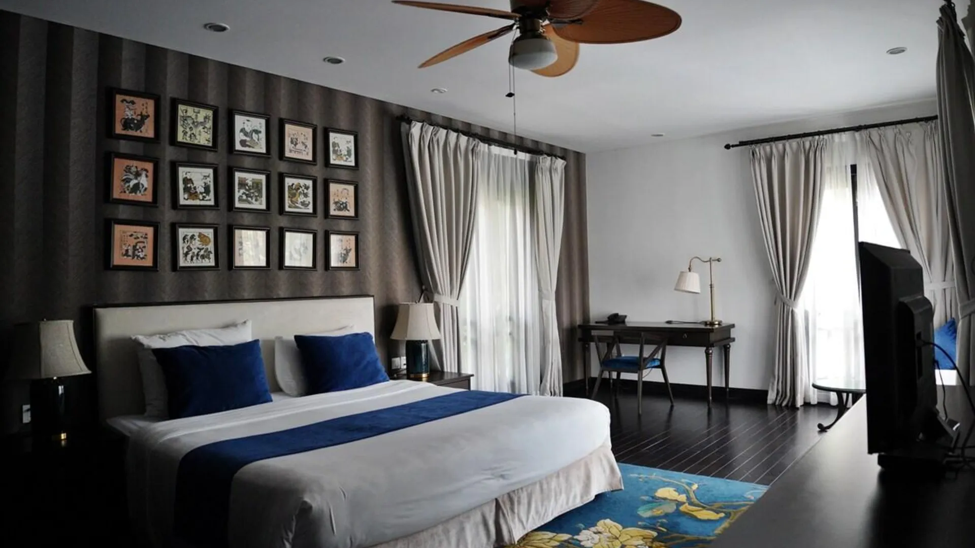 다낭 프억 미의 프라이빗 하우스 (330m², 침실 3개, 프라이빗 욕실 4개) 4성급 싱글룸 스위트룸