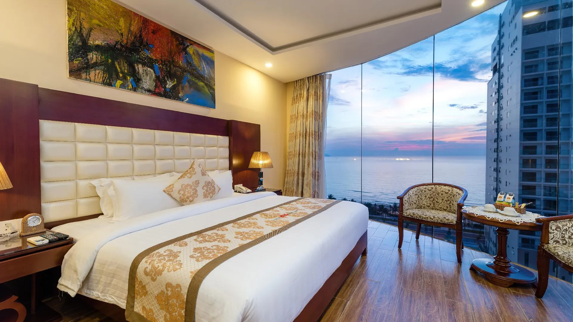 다낭 낫 민 호텔 앤 아파트먼트 4성급 호텔 전망