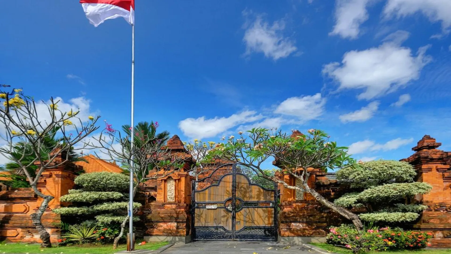 발리 타나롯의 프라이빗 하우스 (m², 침실 2개, 프라이빗 욕실 1개) 2성급 싱글룸 전망