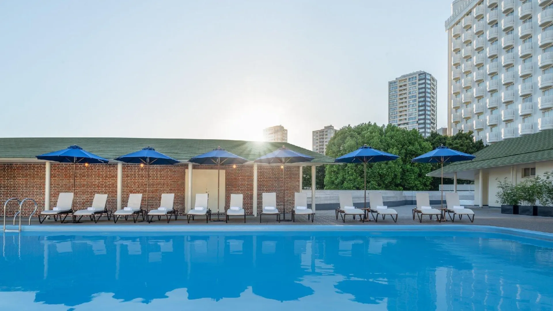 도쿄 / 동경 그랜드 프린스 호텔 신 다카나와 5성급 호텔 수영장