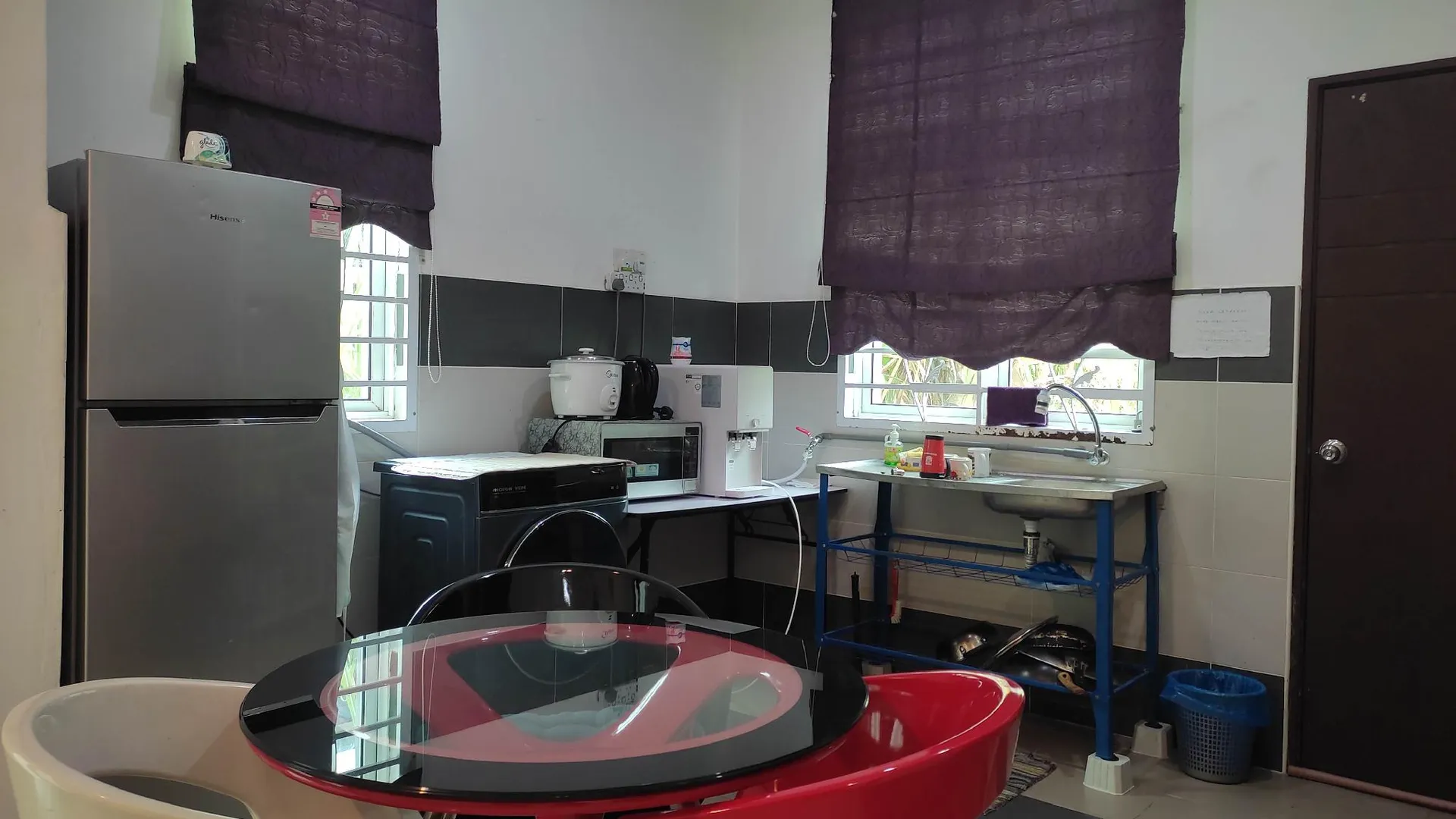 말라카 멜라카텡가의 프라이빗 하우스 (1400m², 침실 4개, 프라이빗 욕실 2개) 3성급 싱글룸 부대시설