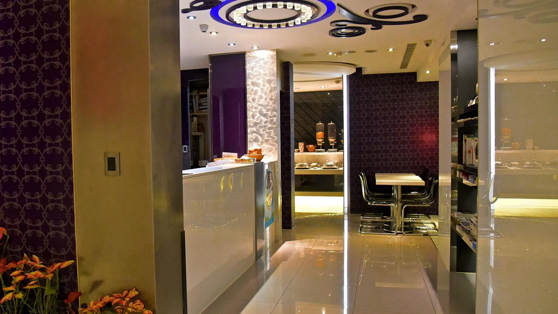 타이베이 사우알 케 호텔 3성급 호텔 레스토랑