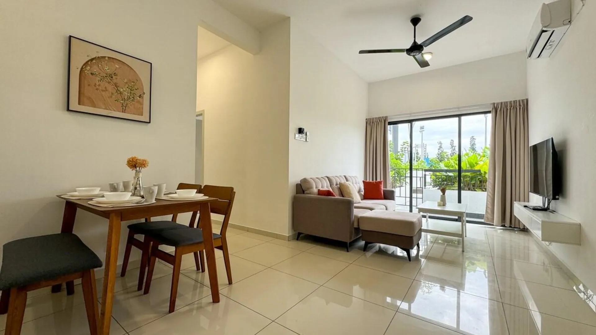 이포 캄풍 자와의 아파트먼트 (59m², 침실 2개, 프라이빗 욕실 1개) 4성급 싱글룸 외관