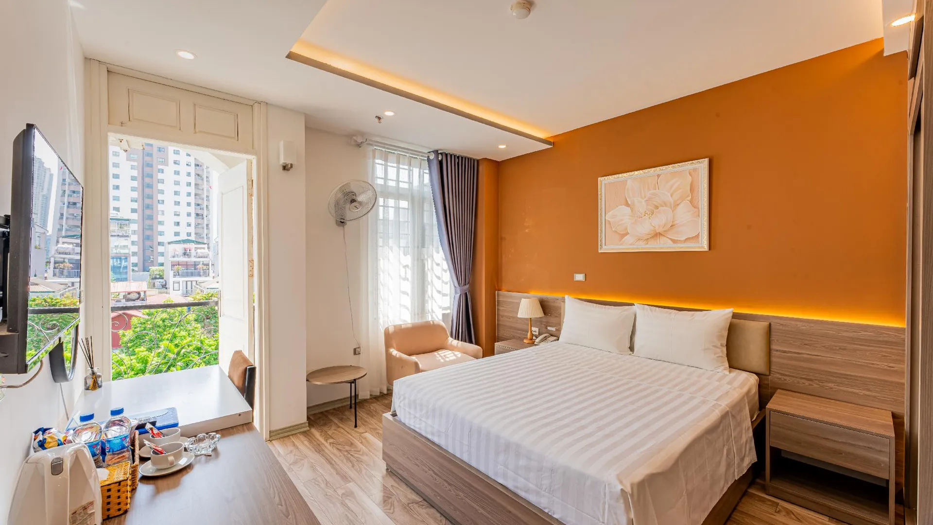 하노이 문 호텔 2 도광 2성급 호텔 객실