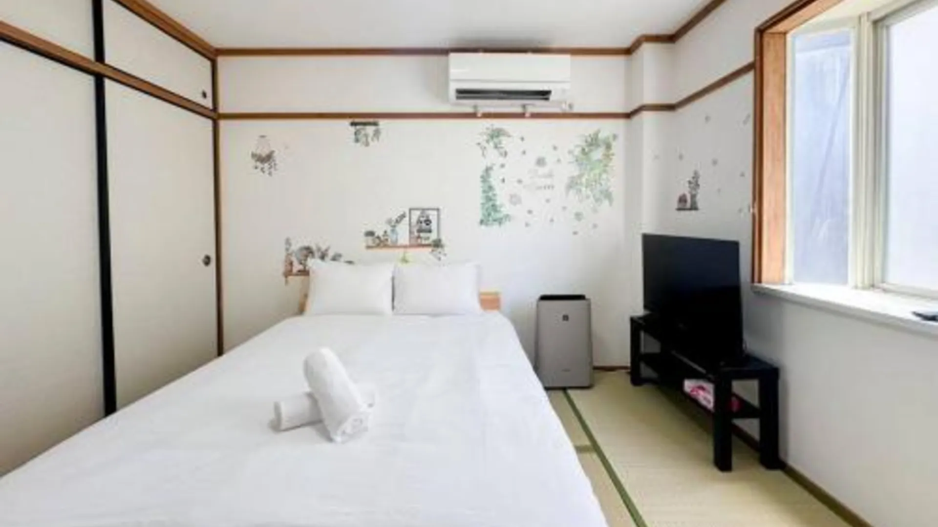 오사카 ゲストハウスわん弁天町 1성급 싱글룸 전망