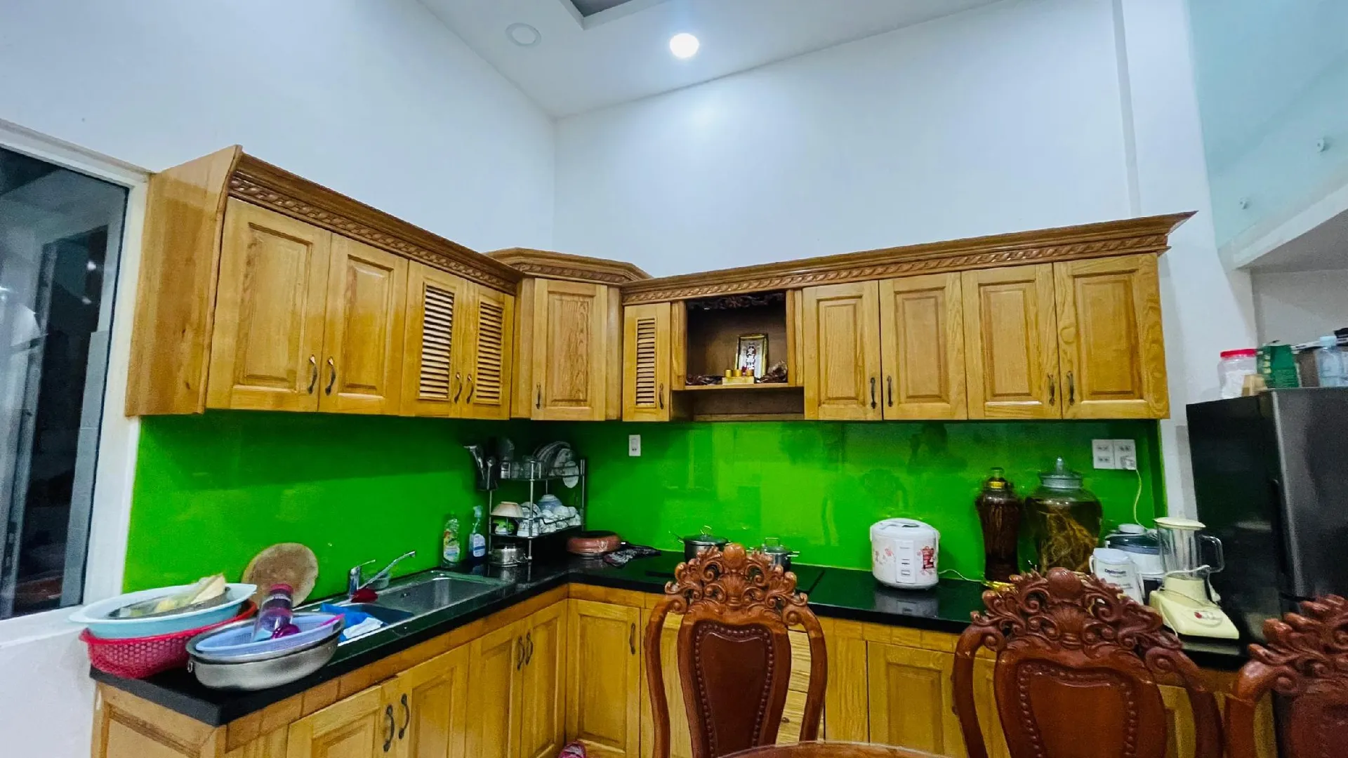 호치민 투덕의 프라이빗 하우스 (20m², 침실 1개, 프라이빗 욕실 1개) 2성급 게스트하우스 수영장