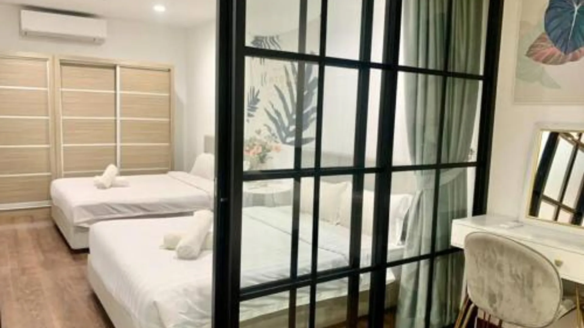 코타키나발루 탄중 아루의 프라이빗 하우스 (104m², 침실 2개, 프라이빗 욕실 2개) 3성급 싱글룸 스위트룸