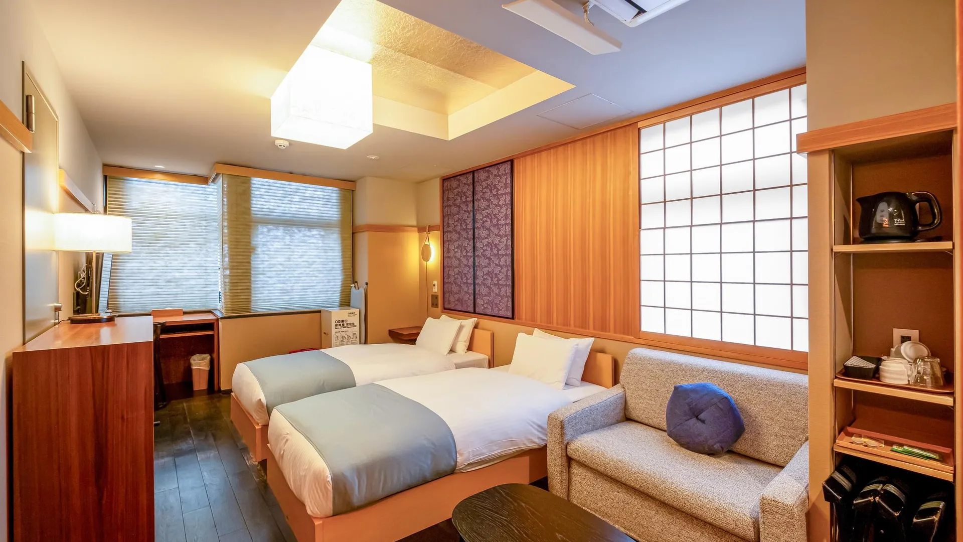 교토 고잔 호텔 앤 서비스드 아파트먼트 히가시야마 산조 4성급 호텔 스위트룸