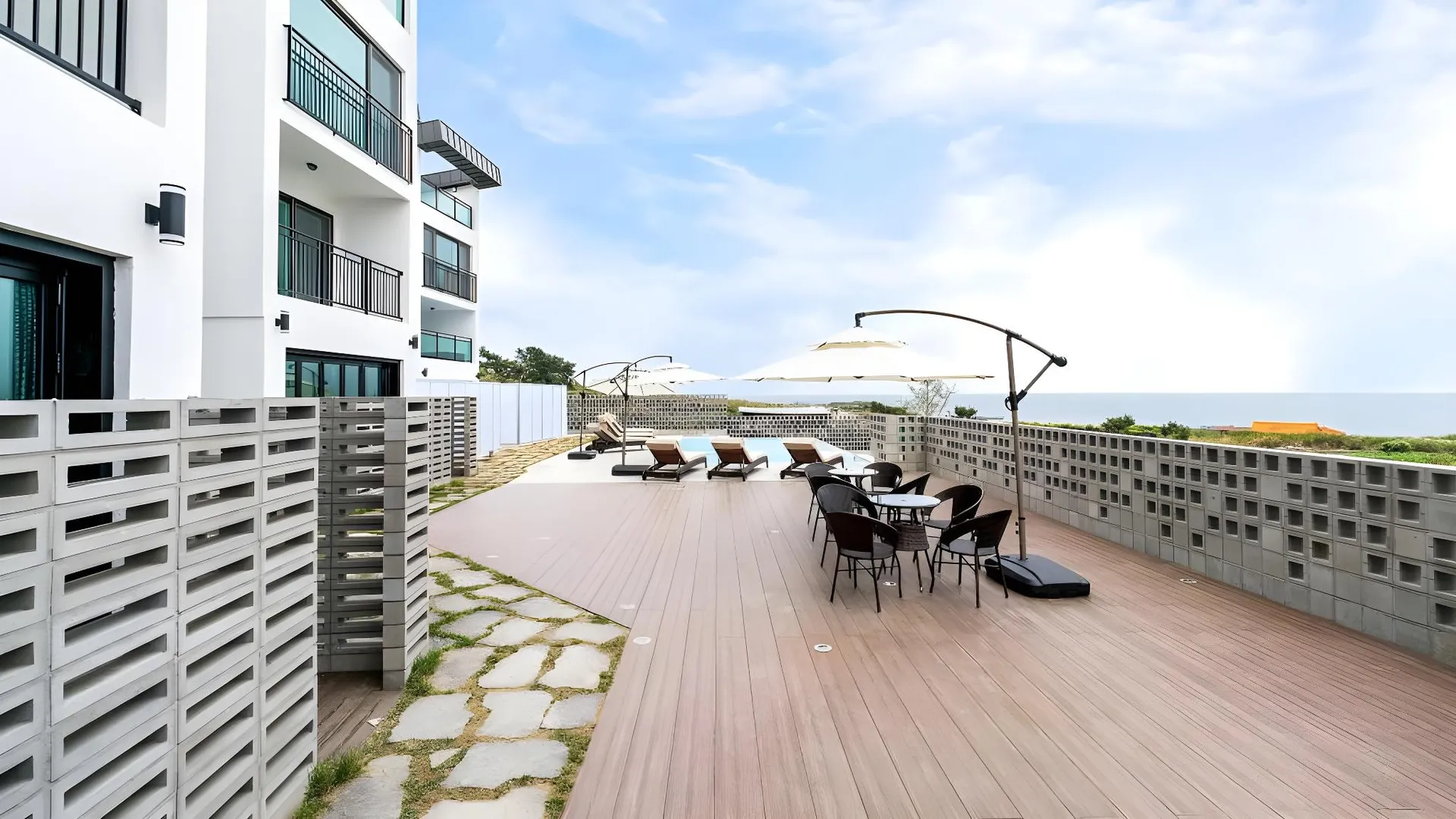 울산 바담 풀빌라 3성급 게스트하우스 레스토랑