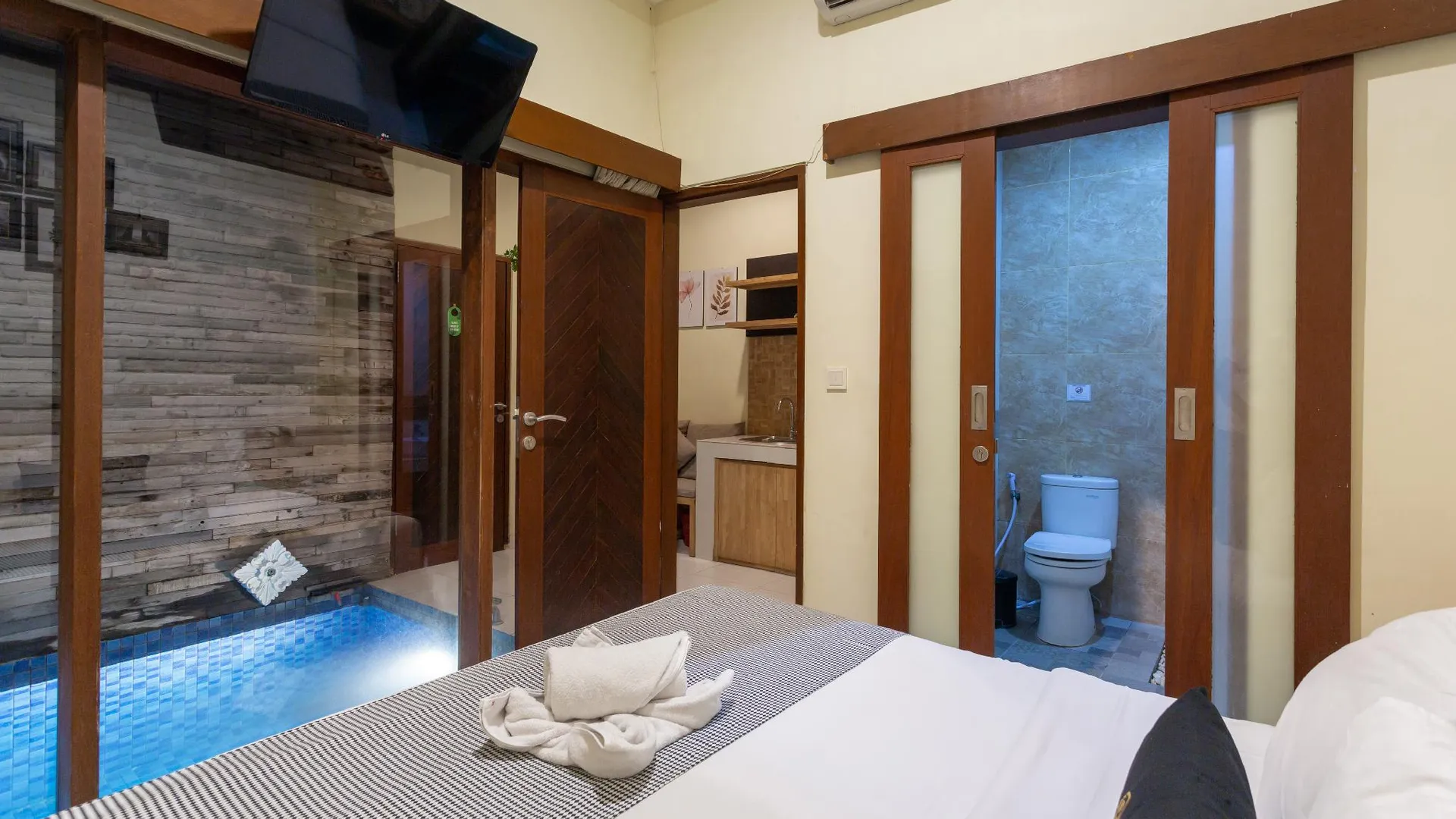 발리 파이사 스미냑 리빙 3성급 호텔 객실