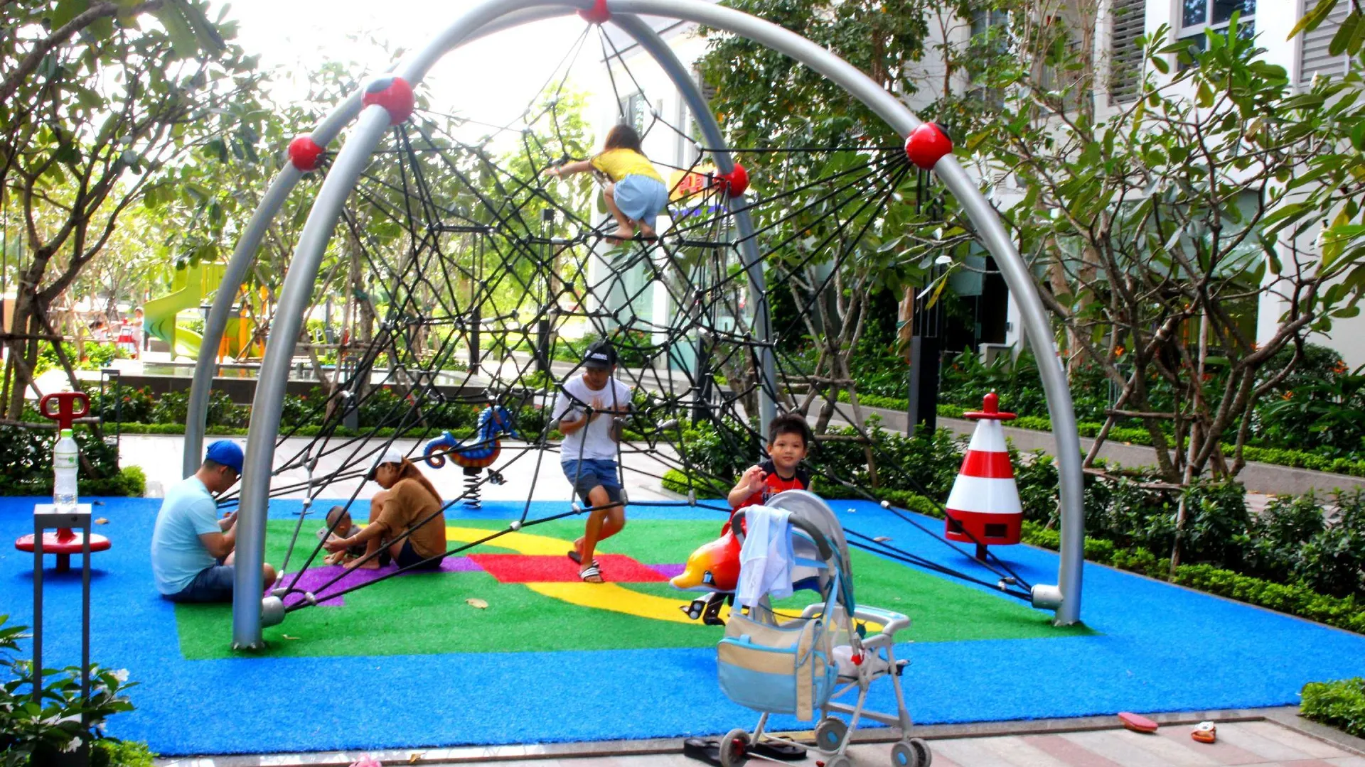 호치민 빈탄의 아파트먼트 (79m², 침실 2개, 프라이빗 욕실 2개) 4성급 싱글룸 외관