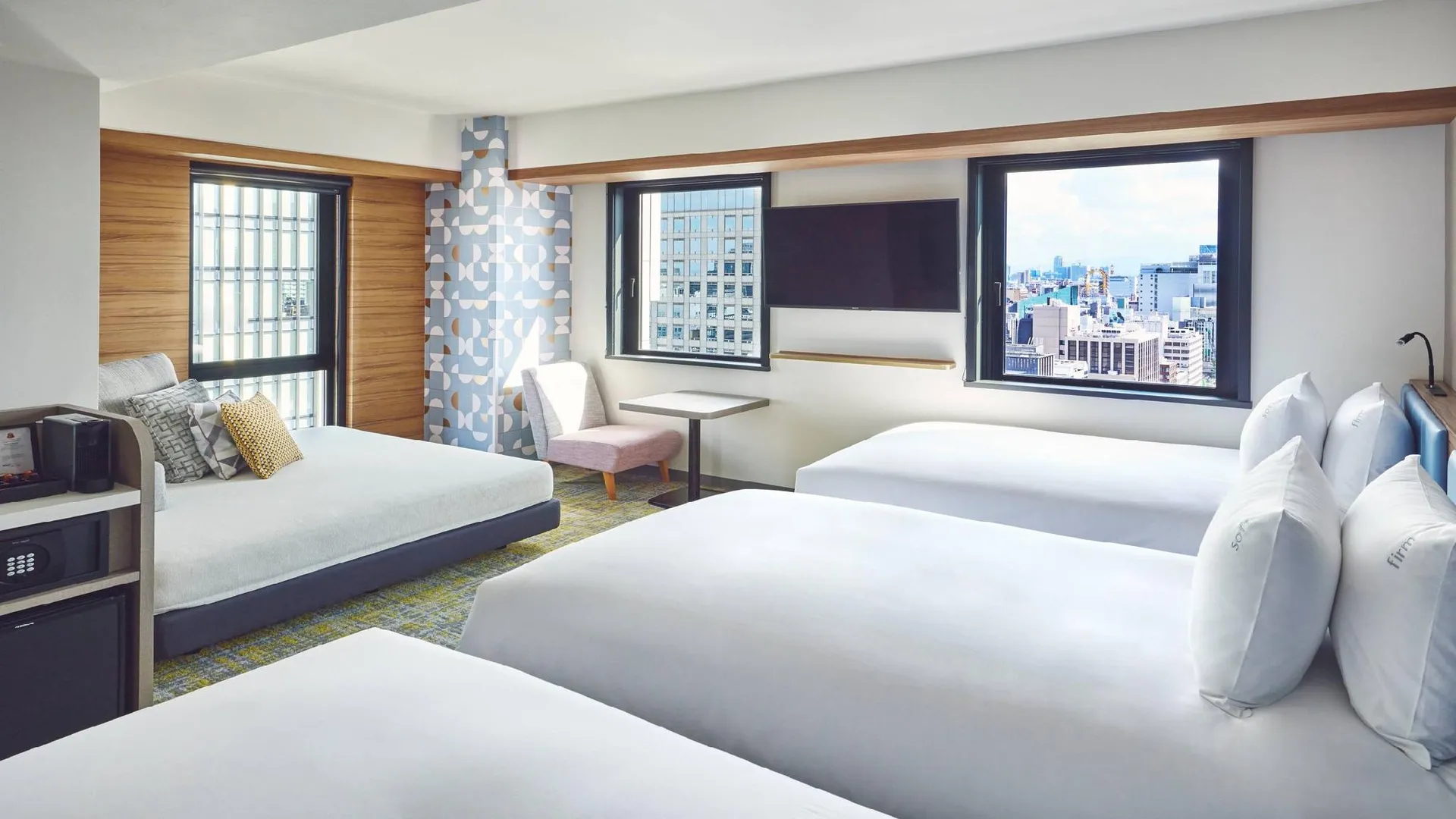 오사카 홀리데이 인 익스프레스 오사카 시티 센터 - 미도스지 바이 IHG 3성급 호텔 스위트룸