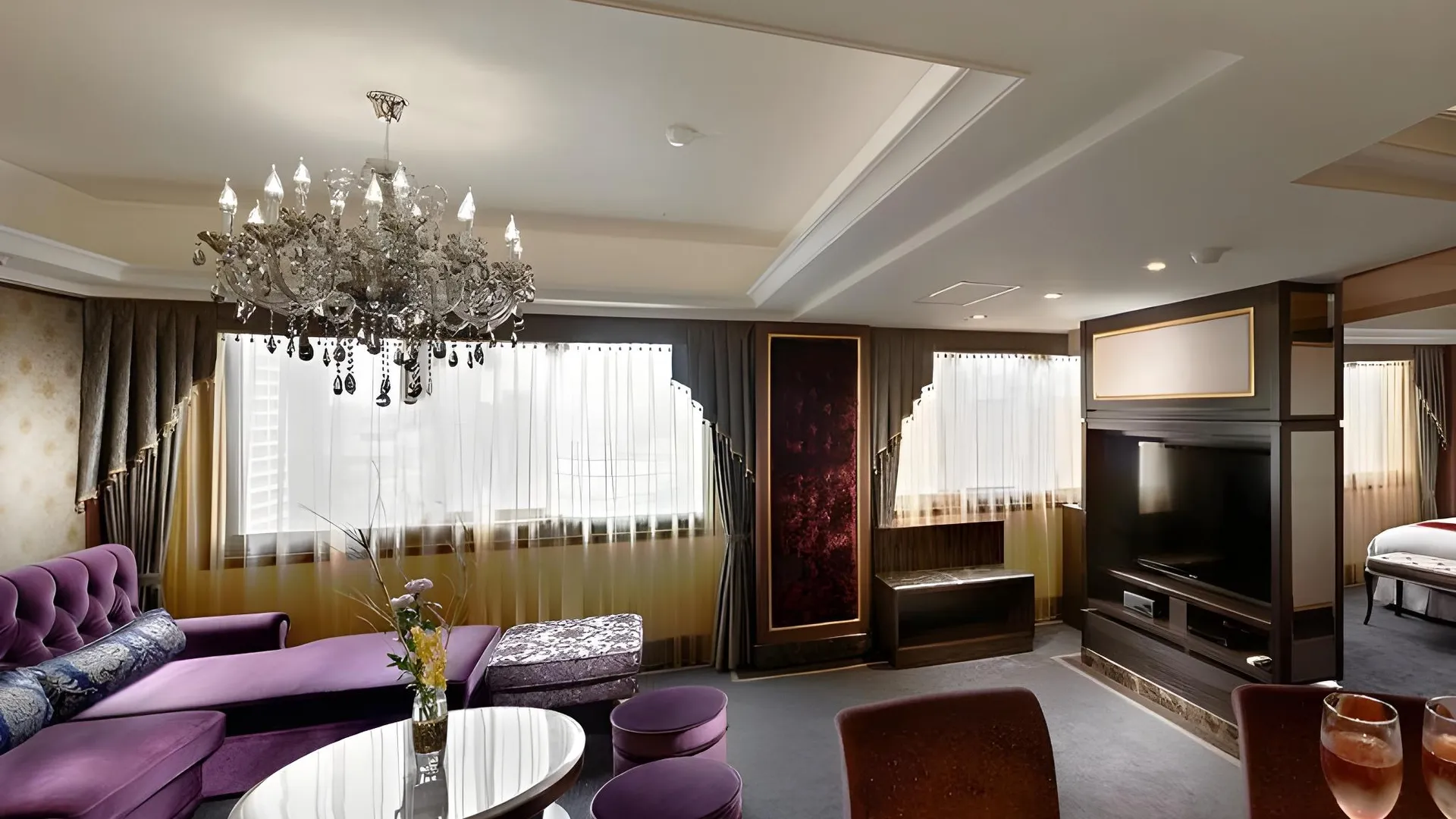 타이베이 코스모스 호텔 타이베이 메인 스테이션 5성급 호텔 스위트룸