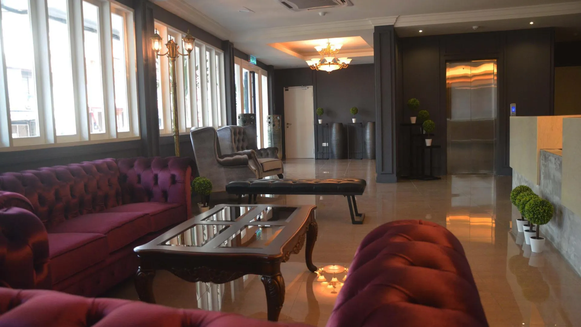 말라카 더블랑 부티크 호텔 3성급 호텔 로비