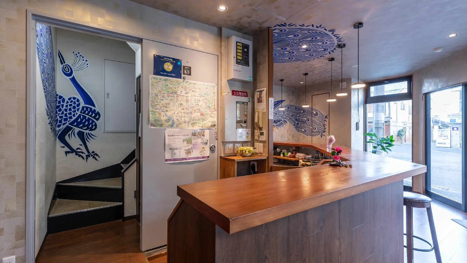 교토 세이키 교토 스테이션 3성급 호텔 로비