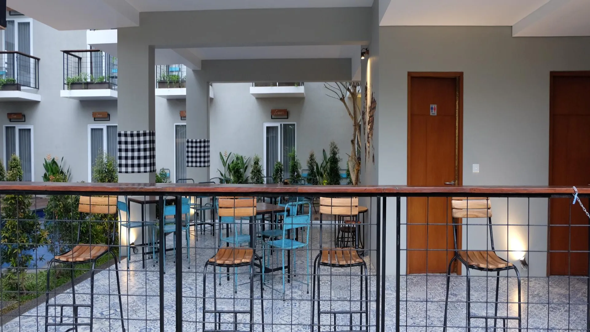 발리 세밈피 호텔 4성급 게스트하우스 레스토랑