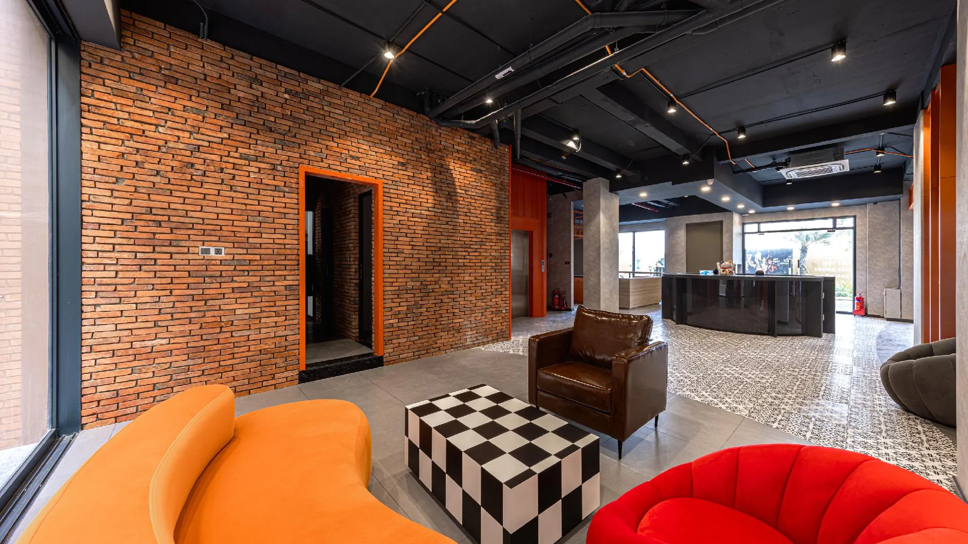 호치민 더 해먹 호텔 글로벌 시티 3성급 호텔 로비