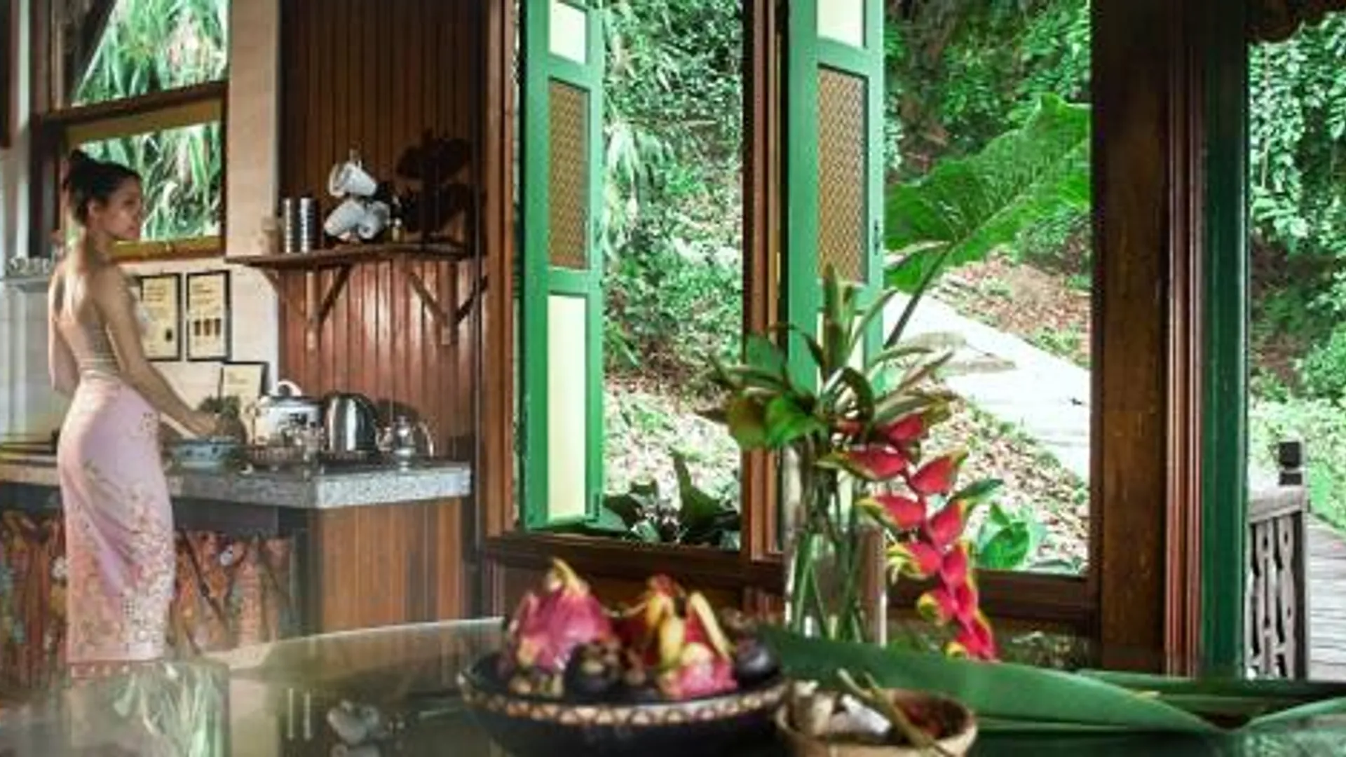 판타이 The Dusun 3성급 게스트하우스 수영장