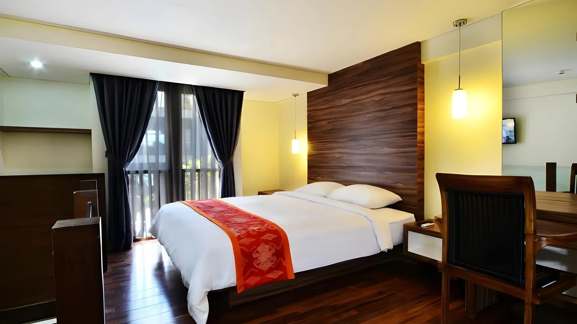 발리 더 레지안 선셋 레지던스 3성급 호텔 객실