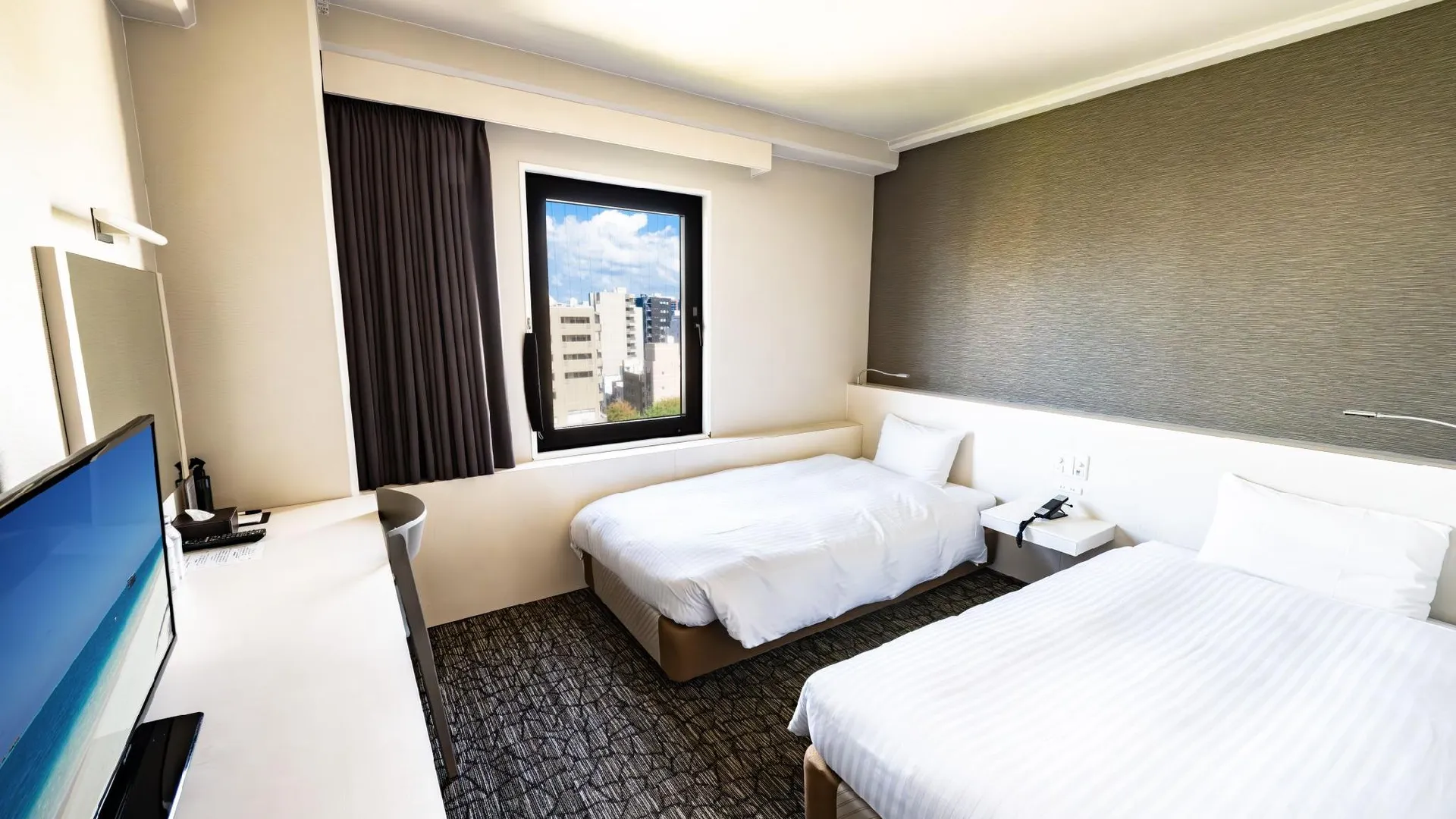 후쿠오카 레이센가쿠 호텔 가와바타 나카스 3성급 호텔 전망