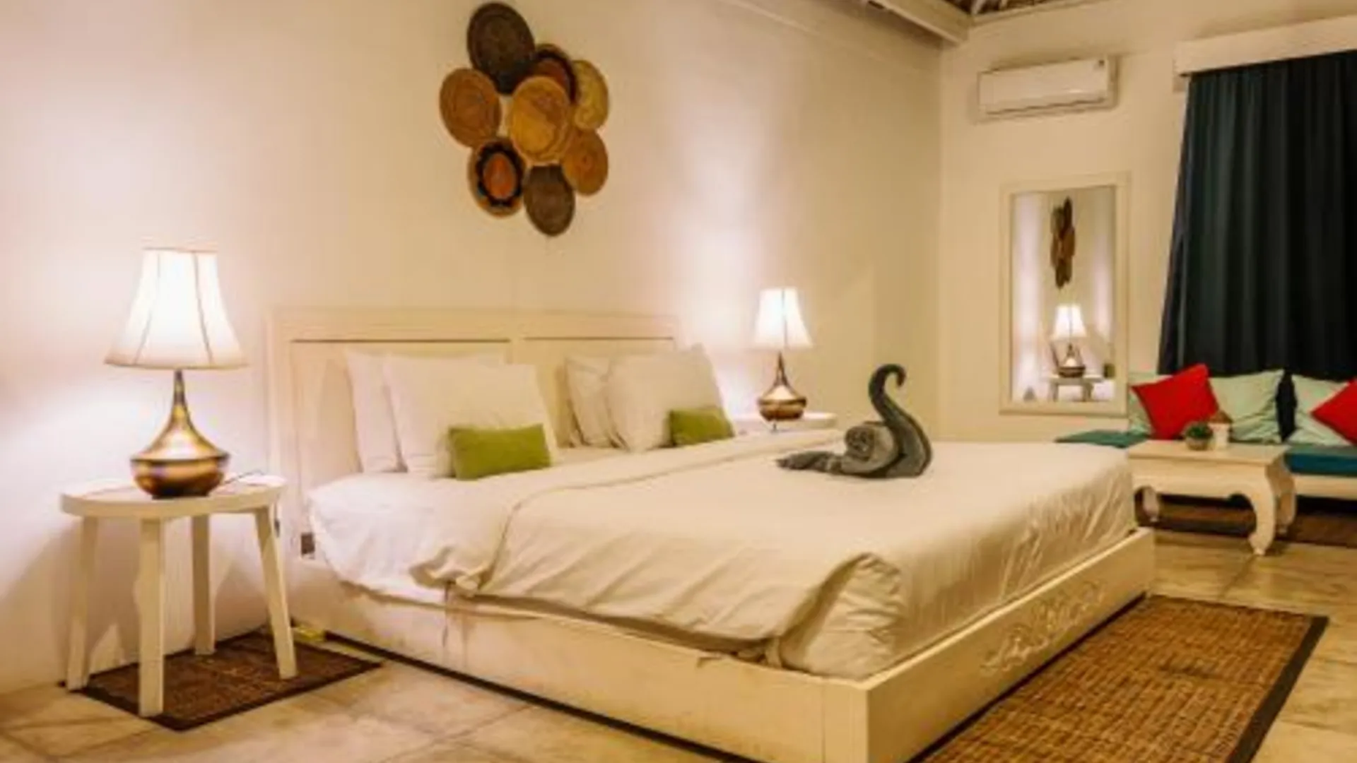 발리 Dreams Villa -Private Pool, Fast Wifi, 2 min to Double Six Beach 4성급 싱글룸 스위트룸