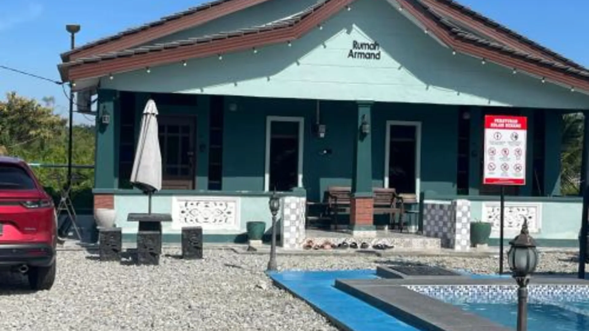 말라카 마스지드 타나의 스튜디오 방갈로 (750m², 프라이빗 욕실 1개) 4성급 게스트하우스 객실