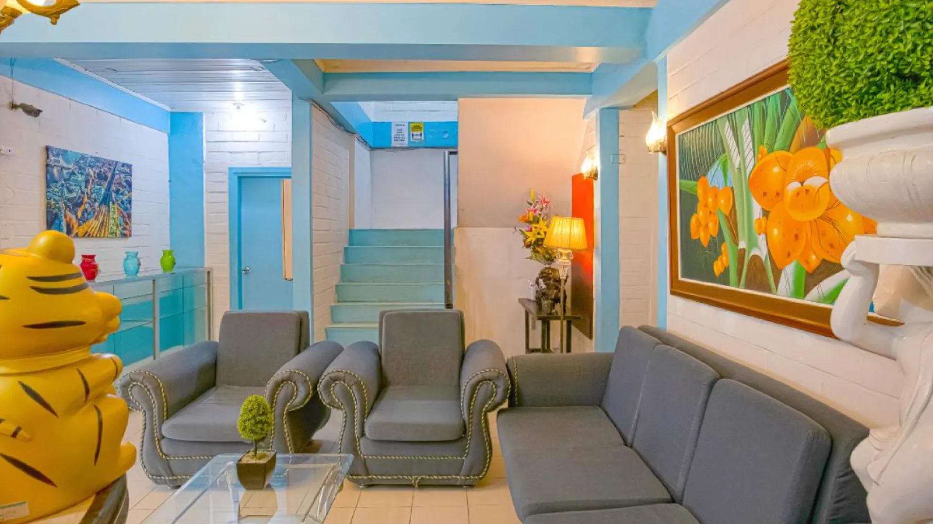 세부 레드도어즈 앳 라 마리아 펜션 앤 투어리스트 인 1성급 호텔 객실