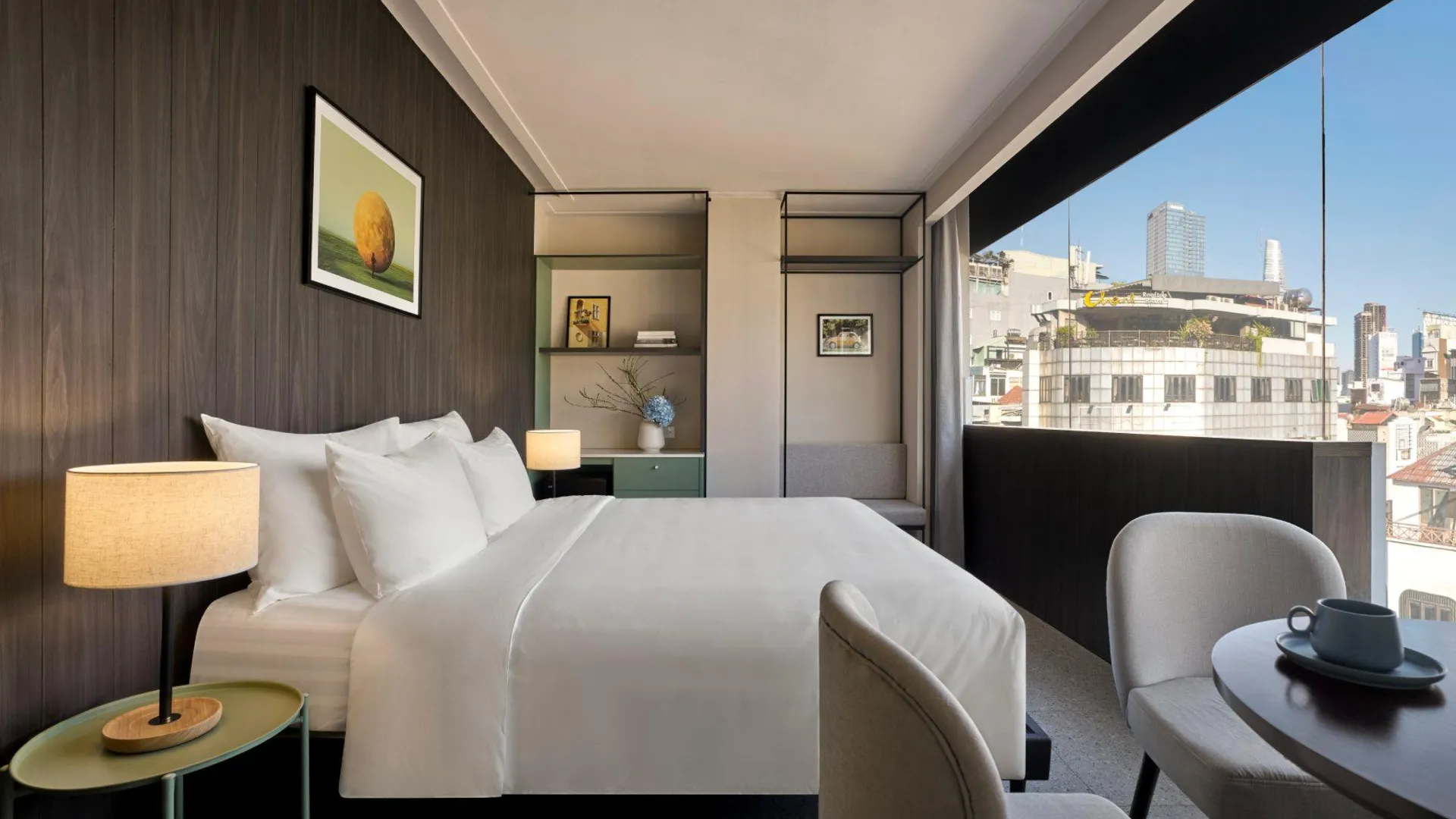 호치민 M 빌리지 호텔 리 투 쫑 3성급 호텔 스위트룸